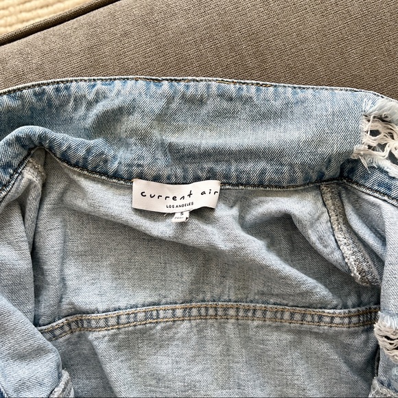 SALE - ASOS Distressed oversized denim jacket - Picture 7 of 8